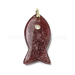 Natural & Synthetic Mixed Gemstone Pendants&nbsp;KK-D021-05G