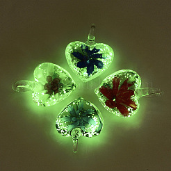 Luminous Handmade Lampwork Pendants&nbsp;LAMP-S189-02-B