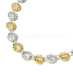 Ion Plating(IP) 304 Stainless Steel Chain Necklaces for Women&nbsp;NJEW-A021-01GP