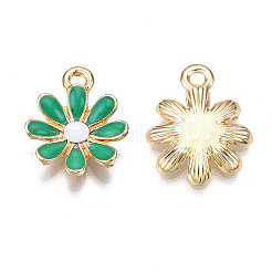 Light Gold Plated Alloy Pendants&nbsp;ENAM-T009-39E