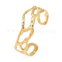 304 Stainless Steel Cuff Bangles for Women&nbsp;BJEW-Z153-01G