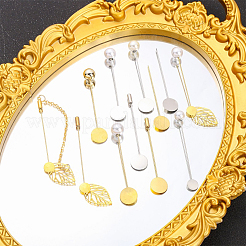 40Pcs Zinc Alloy Lapel Pins&nbsp;FIND-SC0017-18B