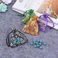 Printed Organza Bags&nbsp;X1-OP-R024-7x9-M
