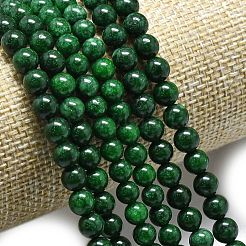 Natural Malaysia Jade Beads Strands&nbsp;G-L645-A01-6mm-17