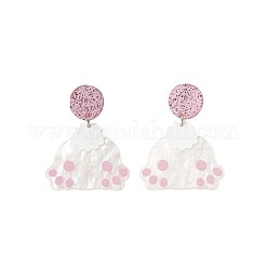 Easter Acrylic Dangle Stud Earrings&nbsp;FS-WG7CF33-01