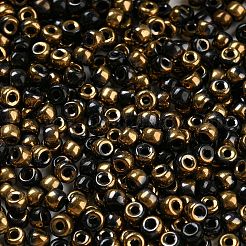 Metallic Colors Glass Seed Beads&nbsp;SEED-Z001-C-D11