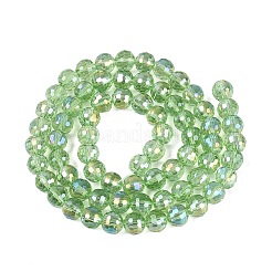Transparent Glass Beads Strands&nbsp;GLAA-Q107-02A-09