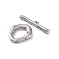 Non-Tarnish 304 Stainless Steel Toggle Clasps&nbsp;LS-STAS-A092-04A-P