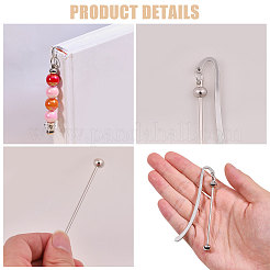 25Pcs Alloy Hook Bookmarks&nbsp;DIY-GL0006-31