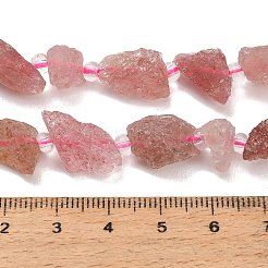 Natural Strawberry Quartz Beads Strands&nbsp;GG-CBA0B77-A15-02