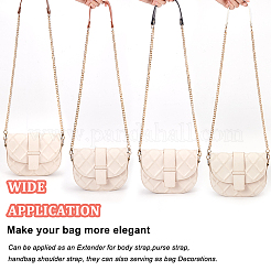 4Pcs 4 Colors Imitation Leather Crossbody Long Purse Straps&nbsp;FIND-WR0009-03G