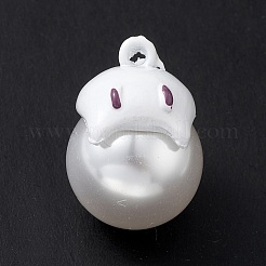 Halloween Spray Painted Alloy Pendants&nbsp;PALLOY-R139-02A-01