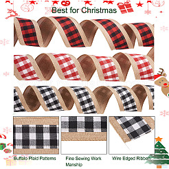 3Roll 3 Style Polyester & Hemp Ribbon&nbsp;OCOR-CW0001-02