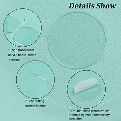 30Pcs Transparent Circle&nbsp;DIY-FG0003-41
