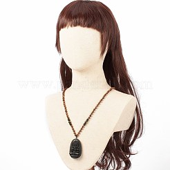 Om Mani Padme Hum Buddhist Necklace&nbsp;NJEW-JN03838