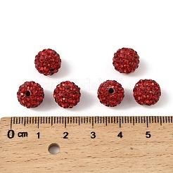 Polymer Clay Rhinestone Beads&nbsp;RB-N006-41