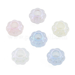Electroplate Acrylic European Large Hole Beads&nbsp;OACR-N010-059