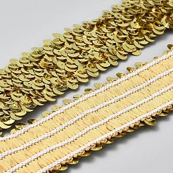 Polyester & Plastic Paillette Beads&nbsp;OCOR-WH0086-62A
