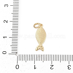 Brass Micro Pave Cubic Zirconia and Enamel Pendants&nbsp;KK-Q096-10G