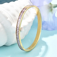 304 Stainless Steel Rhinestone Bangles for Women&nbsp;BJEW-Z092-02G