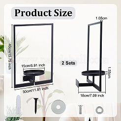 Iron Hanging Planter&nbsp;AJEW-WH0270-663