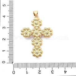 Rack Plating Brass with ABS Imitation Pearl&nbsp;KK-Q017-13G