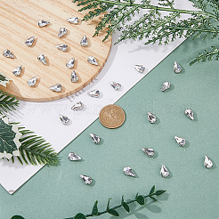 100Pcs Teardrop Sew on Rhinestone&nbsp;RGLA-DC0001-05