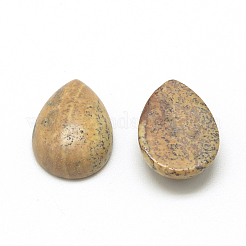 Natural Picture Jasper Cabochons&nbsp;G-R417-10x14-42