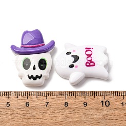 Halloween Theme Opaque Resin Cabochons&nbsp;RESI-B033-01