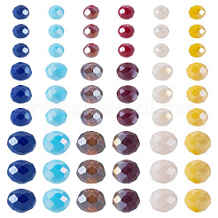 120G 3 Styles Glass Beads Strands&nbsp;EGLA-TA0013-72