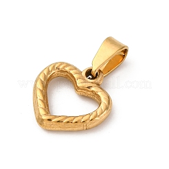 201 Stainless Steel Charms&nbsp;STAS-C130-12G