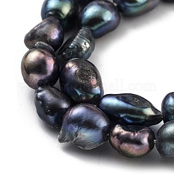 Dyed Natural Cultured Freshwater Pearl Beads Strands&nbsp;PEAR-P062-26A
