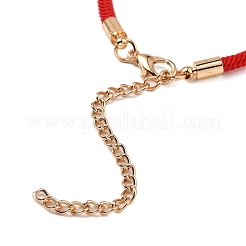12Pcs 12 Colors Polyester Bracelets&nbsp;BJEW-P340-13C-G