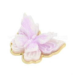 Alloy & Resin & Glitter Powder Pendants&nbsp;RE-CBA4A70-01D