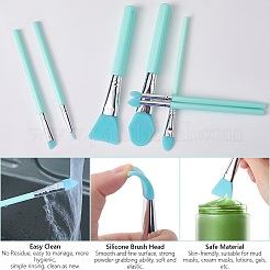 1 Set Silicone Makeup Brushes Set&nbsp;AJEW-GF0010-26