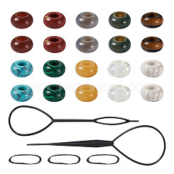 Plastic Hair Braiding Twist Styling Tool Set&nbsp;DIY-FW0001-31