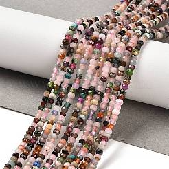 Natural Mixed Gemstone Beads Strands&nbsp;G-K373-B02-02