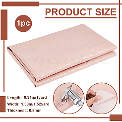 Rhombus Pattern PVC Leather Fabric&nbsp;DIY-BC0017-09C