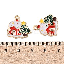 Alloy Enamel Pendants&nbsp;ENAM-I061-01KCG-20