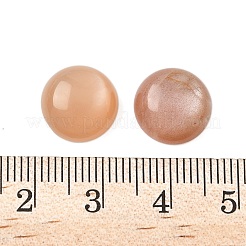 Natural Peach Moonstone Cabochons&nbsp;G-S398-01B-01