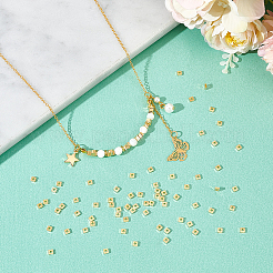100Pcs Brass Spacer Beads&nbsp;KK-UN0002-08