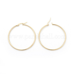 304 Stainless Steel Hoop Earrings Sets&nbsp;EJEW-MSMC003-10G