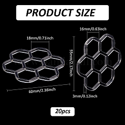 Acrylic Thread Winding Boards&nbsp;AJEW-PH0012-40A