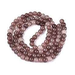 Baking Paint Crackle Glass Beads Strands&nbsp;GLAA-Q106-03A-17