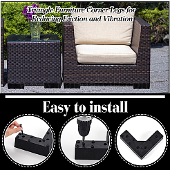 16Pcs PP Sofa Furniture Legs&nbsp;DIY-GA0009-48