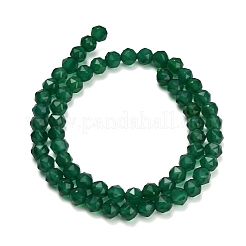 Natural Green Chalcedony Beads Strands&nbsp;GG-NH0004-D01