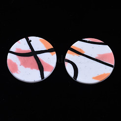 Handmade Polymer Clay Pendants&nbsp;CLAY-N010-023-01