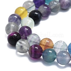 Natural Fluorite Beads Strands&nbsp;G-K245-A10-04