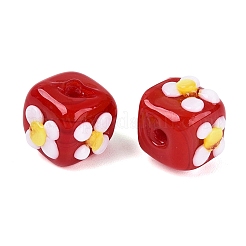 Handmade Bumpy Lampwork Beads&nbsp;LAMP-N042-22A-04