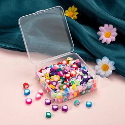 200Pcs 2 Style Handmade Polymer Clay Beads&nbsp;CLAY-LS0001-06